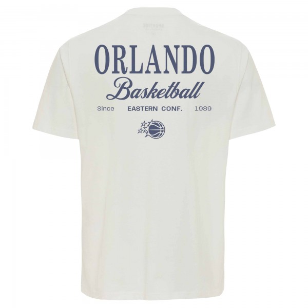 Unisex Orlando Magic Sportiqe Cream Athletic Club Collection Duke Relaxed Fit Premium T-Shirt