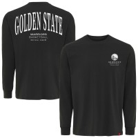 Unisex Golden State Warriors Sportiqe Anthracite Athletic Club Collection Sherwood Relaxed Fit Premium Long-Sleeve T-Shirt