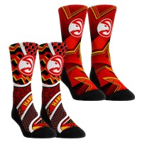 Unisex Atlanta Hawks Rock Em Socks NBA Hoops Two-Pack Crew Socks Set