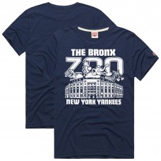 New York Yankees Homage Navy Hyper Local Refresh Tri-Blend T-Shirt