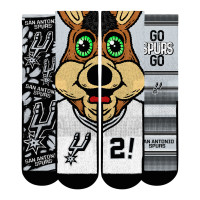 Unisex San Antonio Spurs Rock Em Socks Fan Favorites Three-Pack Crew Socks Set