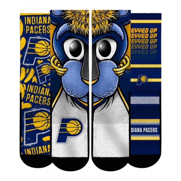 Unisex Indiana Pacers Rock Em Socks Fan Favorites Three-Pack Crew Socks Set