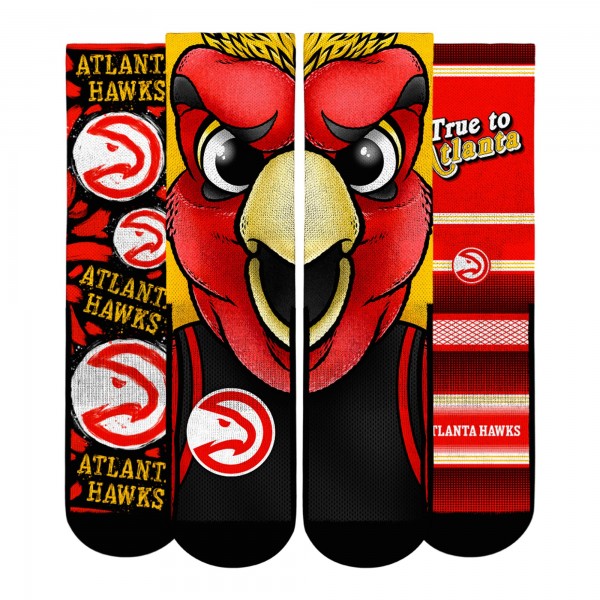 Unisex Atlanta Hawks Rock Em Socks Fan Favorites Three-Pack Crew Socks Set