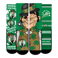 Unisex Boston Celtics Rock Em Socks Fan Favorites Three-Pack Crew Socks Set