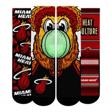 Подростковая Miami Heat Rock Em Socks Fan Favorites Three-Pack Crew Socks Set