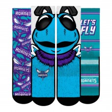 Подростковая Charlotte Hornets Rock Em Socks Fan Favorites Three-Pack Crew Socks Set