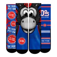 Подростковая Detroit Pistons Rock Em Socks Fan Favorites Three-Pack Crew Socks Set