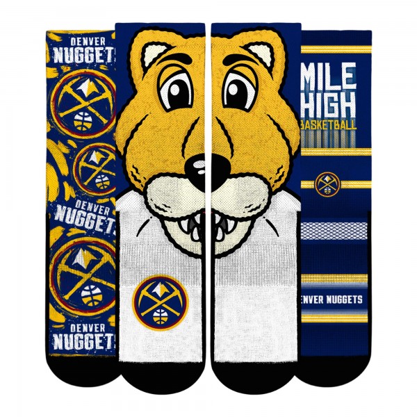 Подростковая Denver Nuggets Rock Em Socks Fan Favorites Three-Pack Crew Socks Set