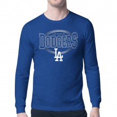 Los Angeles Dodgers Starter Royal Team Track Graphic Long Sleeve T-Shirt