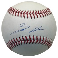 Zyhir Hope Los Angeles Dodgers Autographed Baseball