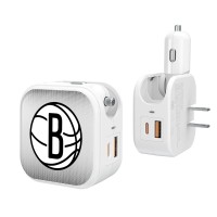 Brooklyn Nets Keyscaper 2-In-1 USB Charger