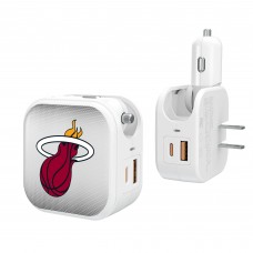Miami Heat Keyscaper 2-In-1 USB Charger