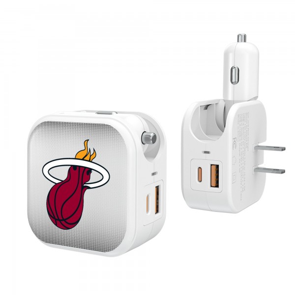 Miami Heat Keyscaper 2-In-1 USB Charger