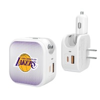 Los Angeles Lakers Keyscaper 2-In-1 USB Charger