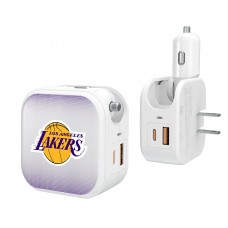 Los Angeles Lakers Keyscaper 2-In-1 USB Charger