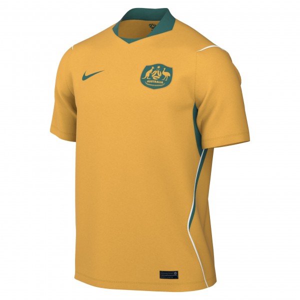 Australia National Team Nike 2026 Home Stadium Replica Jersey - Yellow