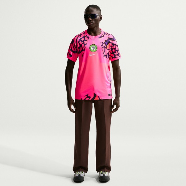 Nigeria National Team Nike 2026 Goalkeeper Stadium Replica Jersey - Pink