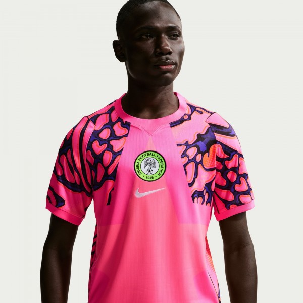 Nigeria National Team Nike 2026 Goalkeeper Stadium Replica Jersey - Pink