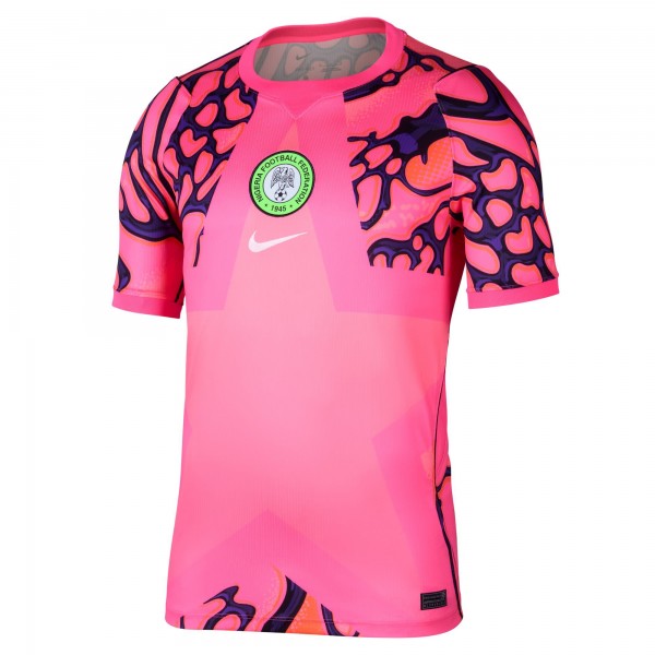 Nigeria National Team Nike 2026 Goalkeeper Stadium Replica Jersey - Pink
