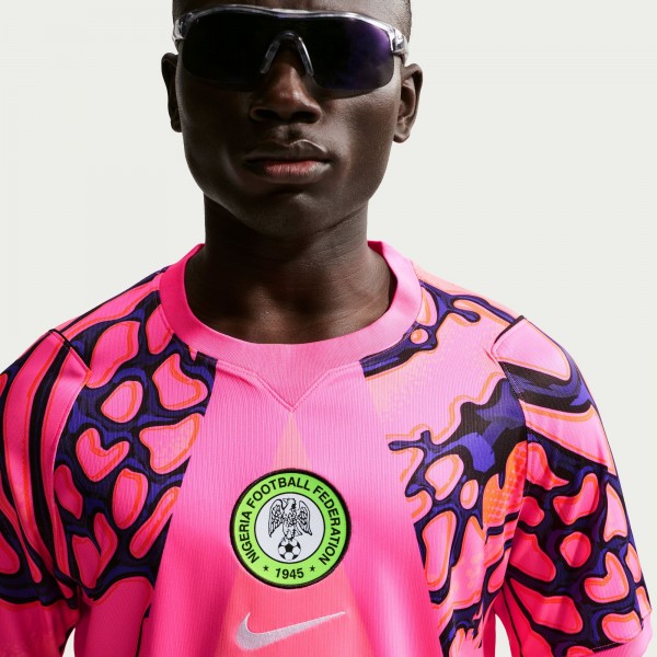 Nigeria National Team Nike 2026 Goalkeeper Stadium Replica Jersey - Pink