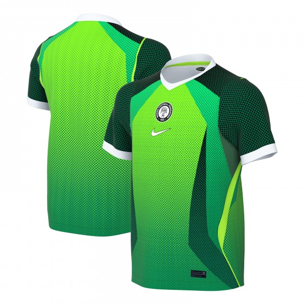 Подростковая Nigeria National Team Nike 2026 Home Stadium Replica Jersey - Green