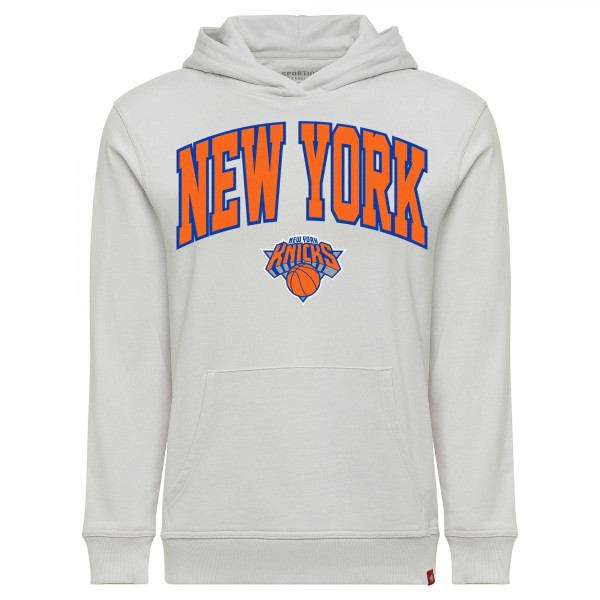 Unisex New York Knicks Sportiqe Gray Genuine Issue Collection Drake Premium Hoodie
