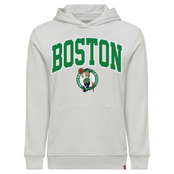 Unisex Boston Celtics Sportiqe Gray Genuine Issue Collection Drake Premium Hoodie