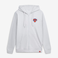 Толстовка Unisex New York Knicks Sportiqe Gray Buxton Premium Full-Zip