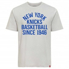 Unisex New York Knicks Sportiqe Gray Genuine Issue Collection Duke T-Shirt