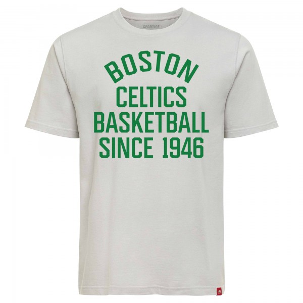 Unisex Boston Celtics Sportiqe Gray Genuine Issue Collection Duke T-Shirt