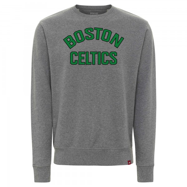 Unisex Boston Celtics Sportiqe Gray Genuine Issue Collection Biltmore Sweatshirt