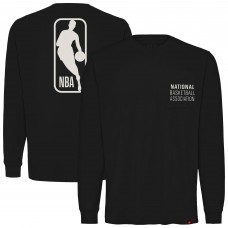Футболка с длинным рукавом Unisex NBA Sportiqe Black Wales