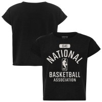 Футболка Женская NBA Sportiqe Black Cropped Genuine Issue Collection Alana