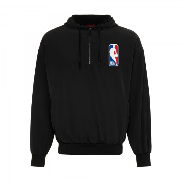 Толстовка Unisex NBA Sportiqe Black Winfield Quarter-Zip Fleece