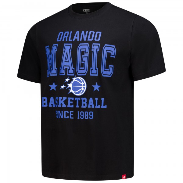 Unisex Orlando Magic Sportiqe Black Genuine Issue Collection Duke T-Shirt