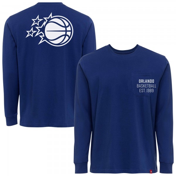 Unisex Orlando Magic Sportiqe Blue Genuine Issue Collection Wales Long Sleeve T-Shirt
