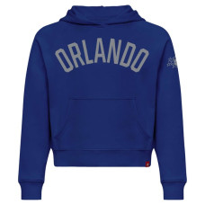 Женская толстовка Orlando Magic Sportiqe Blue Genuine Issue Collection Ella Cropped