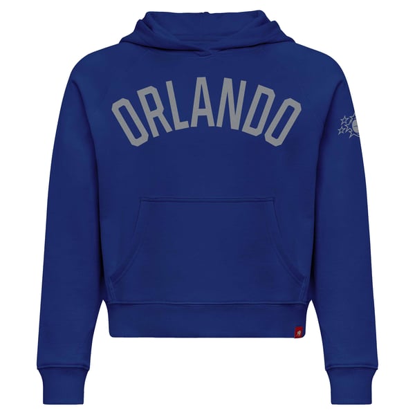 Женская толстовка Orlando Magic Sportiqe Blue Genuine Issue Collection Ella Cropped