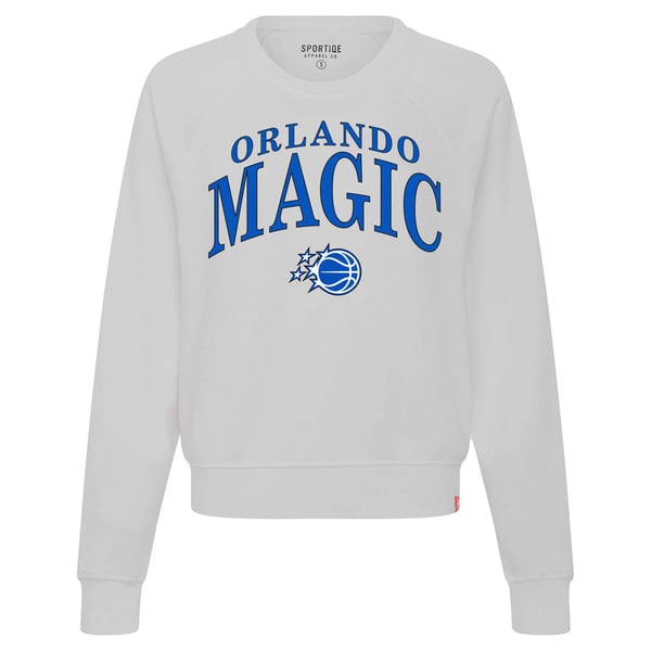 Женская свитшот Orlando Magic Sportiqe Gray Genuine Issue Collection Ashlyn