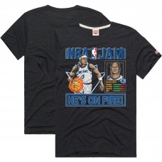 Футболка Unisex Orlando Magic Paolo Banchero Homage Charcoal NBA Jam Tri-Blend