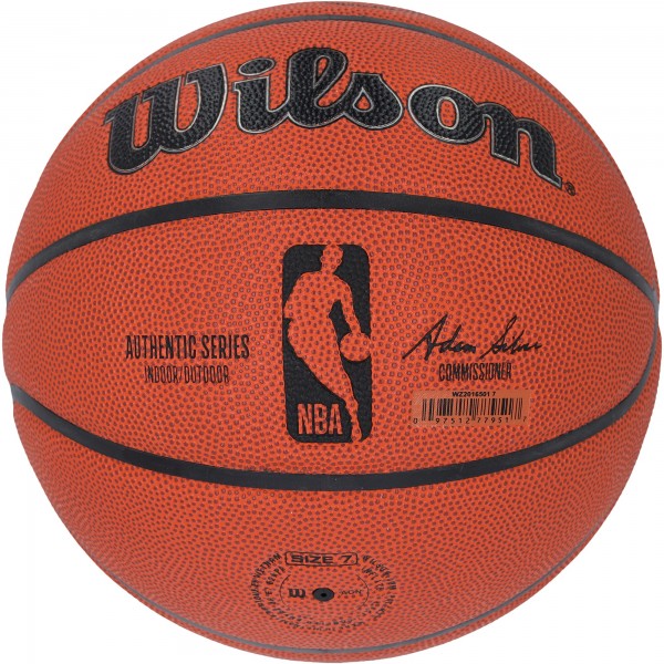 Rick Barry Golden State Warriors Autographed Fanatics Authentic Wilson Authentic Series Indoor/Outdoor Basketball with Multiple Inscriptions - Limited Edition #10/10