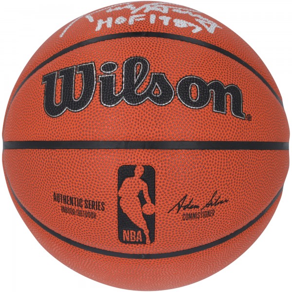 Rick Barry Golden State Warriors Autographed Fanatics Authentic Wilson Authentic Series Indoor/Outdoor Basketball with HOF 87 Inscription