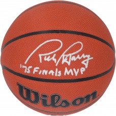 Rick Barry Golden State Warriors Autographed Fanatics Authentic Wilson Authentic Series Indoor/Outdoor Basketball with 75 Finals MVP Inscription