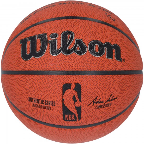 Rick Barry Golden State Warriors Autographed Fanatics Authentic Wilson Authentic Series Indoor/Outdoor Basketball with Multiple Inscriptions - Limited Edition #1/10