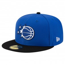 Бейсболка Orlando Magic New Era Blue/Black Two-Tone 59FIFTY