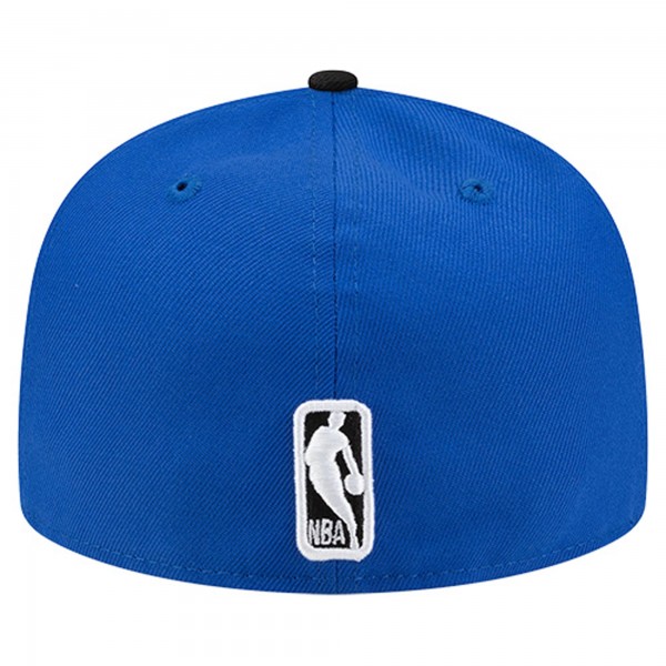 Бейсболка Orlando Magic New Era Blue/Black Two-Tone 59FIFTY