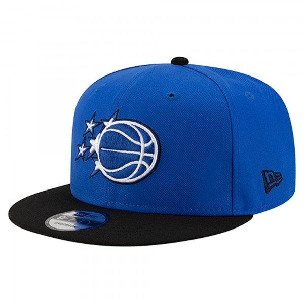 Бейсболка Orlando Magic New Era Blue/Black Two-Tone 9FIFTY Snapback