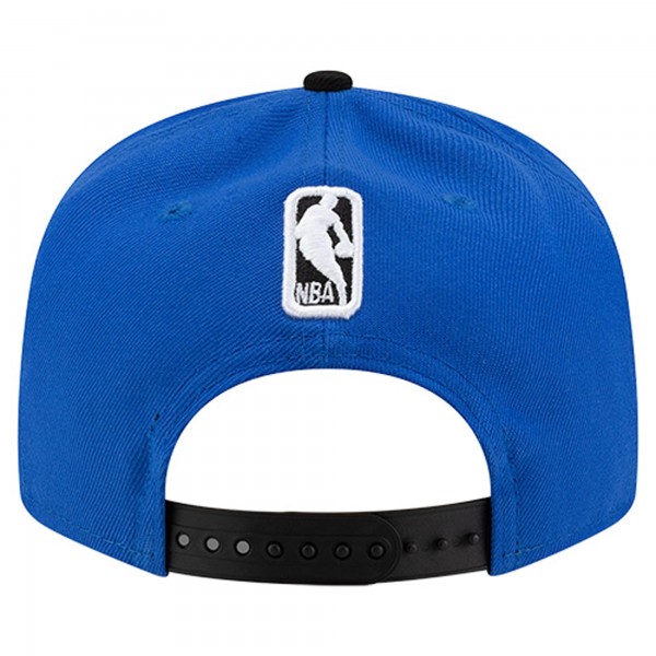 Бейсболка Orlando Magic New Era Blue/Black Two-Tone 9FIFTY Snapback
