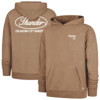 Толстовка Oklahoma City Thunder 47 Khaki Triple Double Foundation Premium