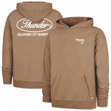 Толстовка Oklahoma City Thunder 47 Khaki Triple Double Foundation Premium